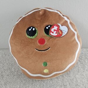 Ty 2021 Squish A Boos Cookie Plush Toy Super Soft Gingerbread Stuffed Toy Pillow